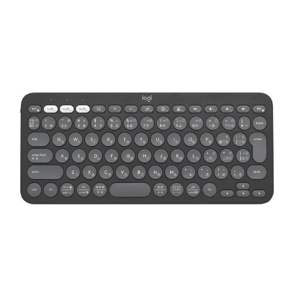 ワイヤレスキーボードで整った一人暮らしの作業デスク