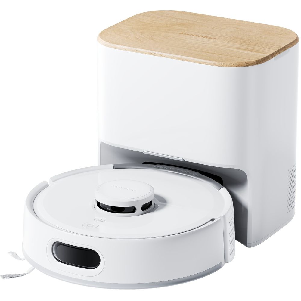 自動ゴミ収集ステーション付きロボット掃除機の設置例