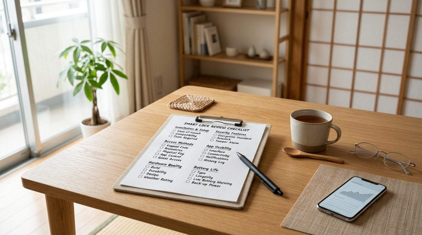 両手がふさがった状態でスマートロックが自動解錠