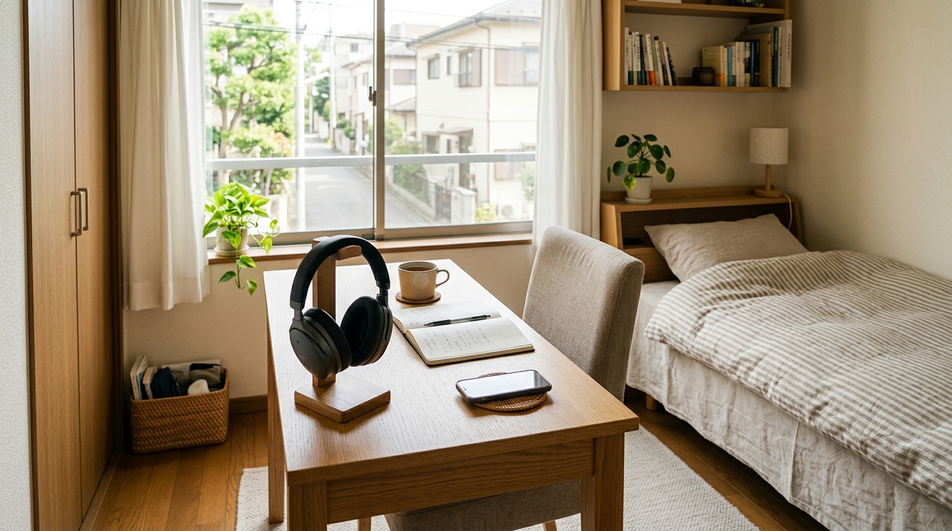 密閉型と開放型ヘッドホンの外観比較