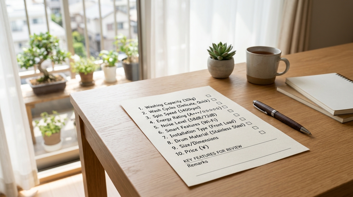 ミニ洗濯機と普通の洗濯機のサイズ比較