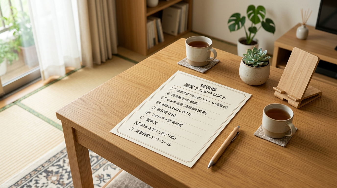 乾燥した室内で肌の乾燥が気になる女性