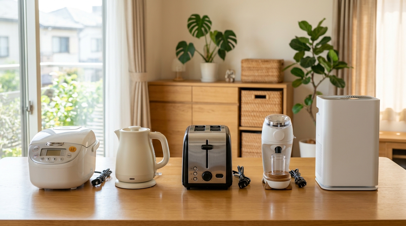 カーボンヒーターで足元を素早く暖める様子