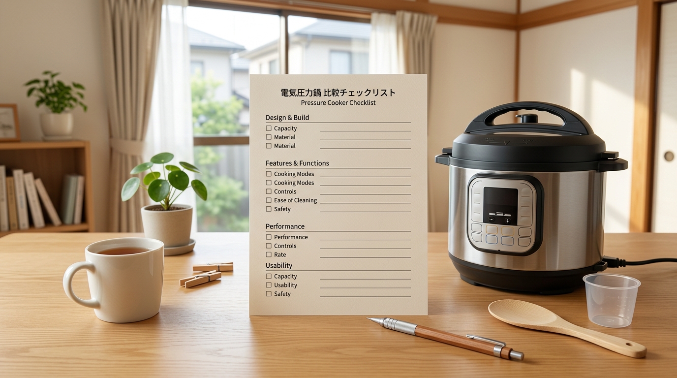 使わなくなった電気圧力鍋が棚に放置されている