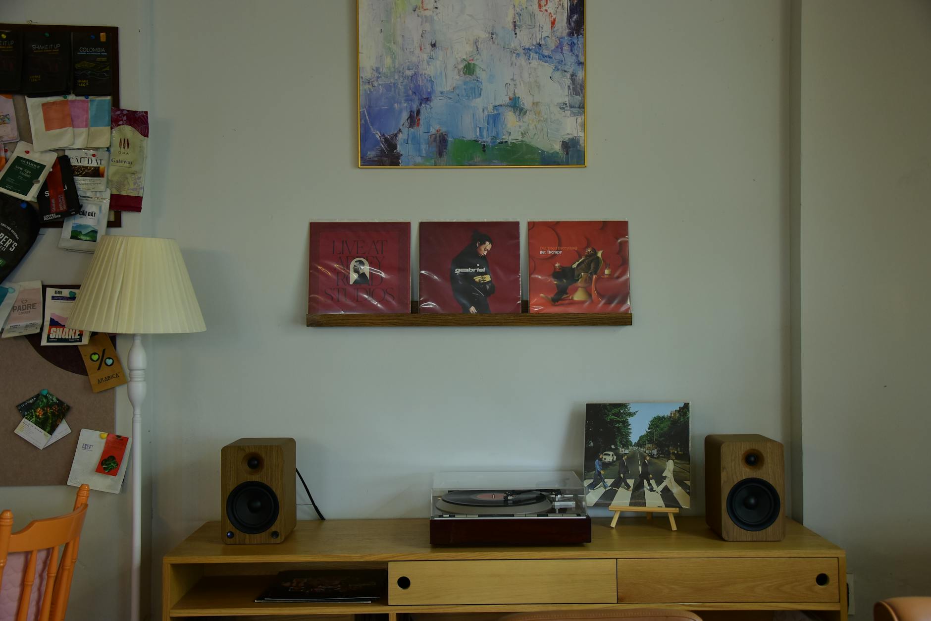 6畳の部屋でのBluetoothスピーカー設置イメージ